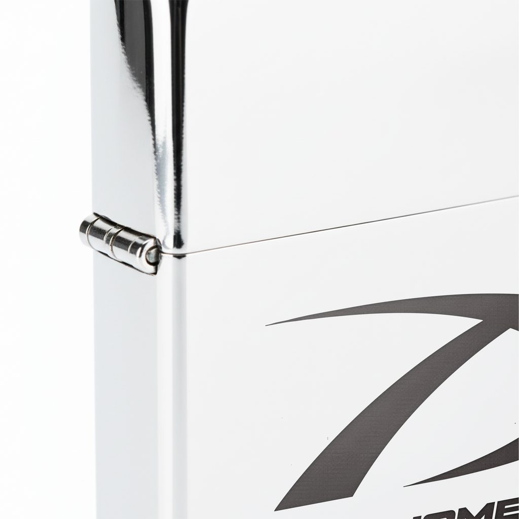 Isqueiro Cromado Personalizado 'D1' detalhe 5