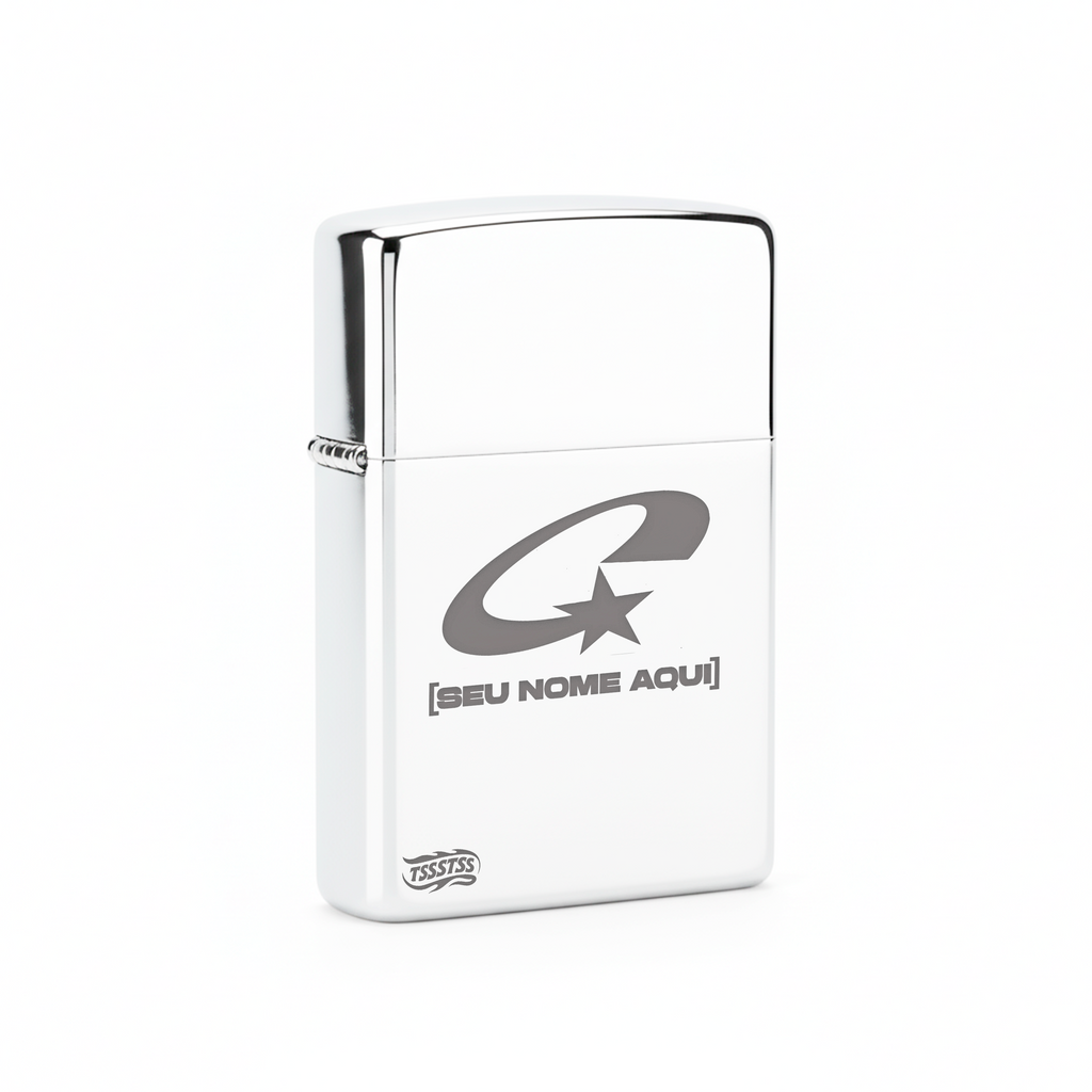 Isqueiro Cromado Personalizado 'C2'