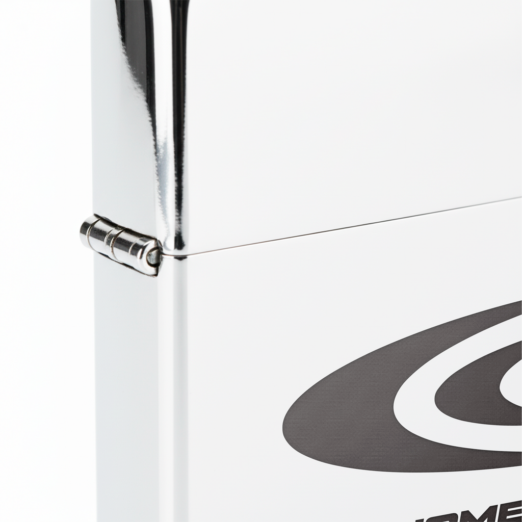 Isqueiro Cromado Personalizado 'C1' detalhe 5