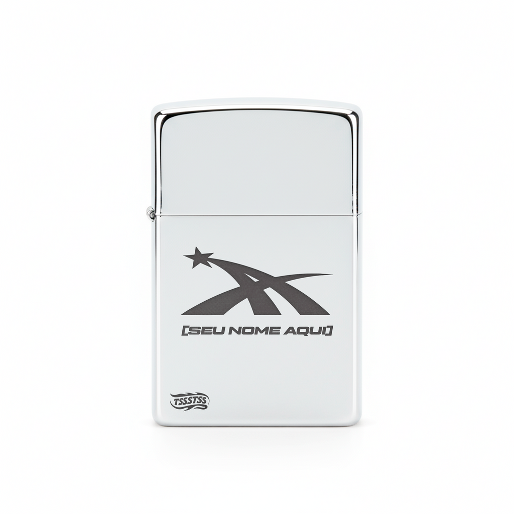 Isqueiro Cromado Personalizado 'A1'