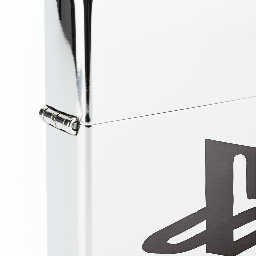 Isqueiro Cromado Polido 'Pot Smoker' detalhe 5