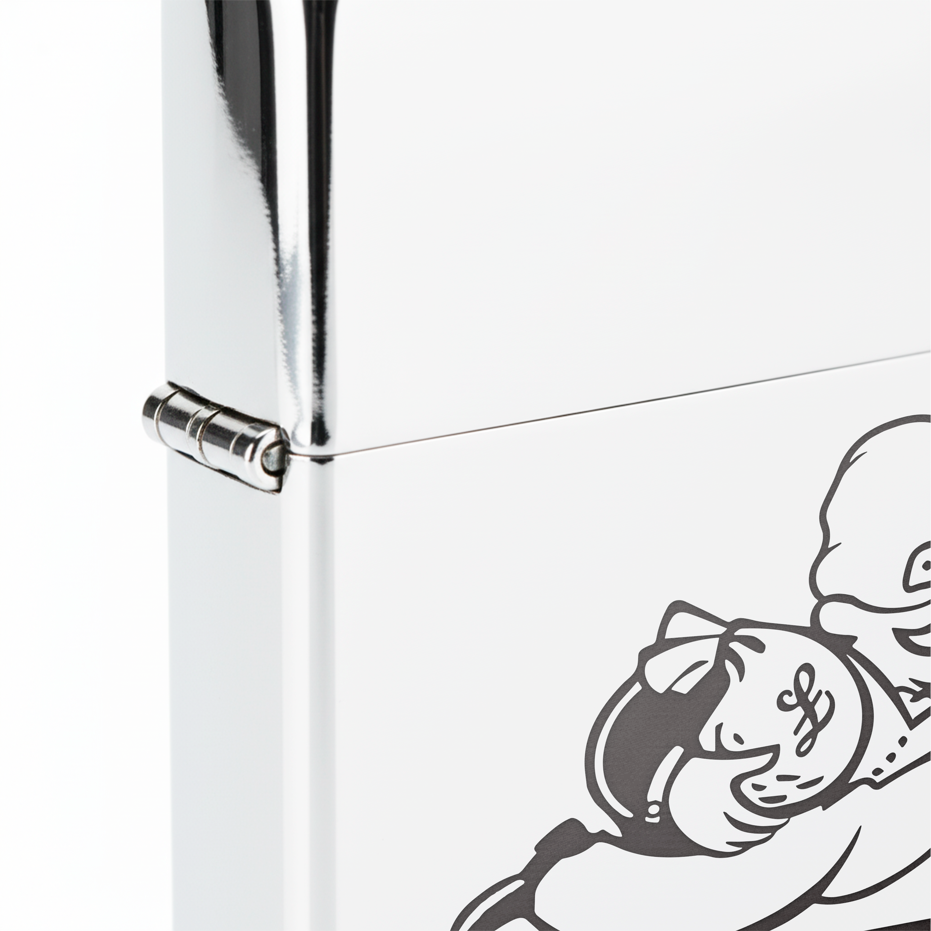 Isqueiro Cromado Polido 'Finesse'