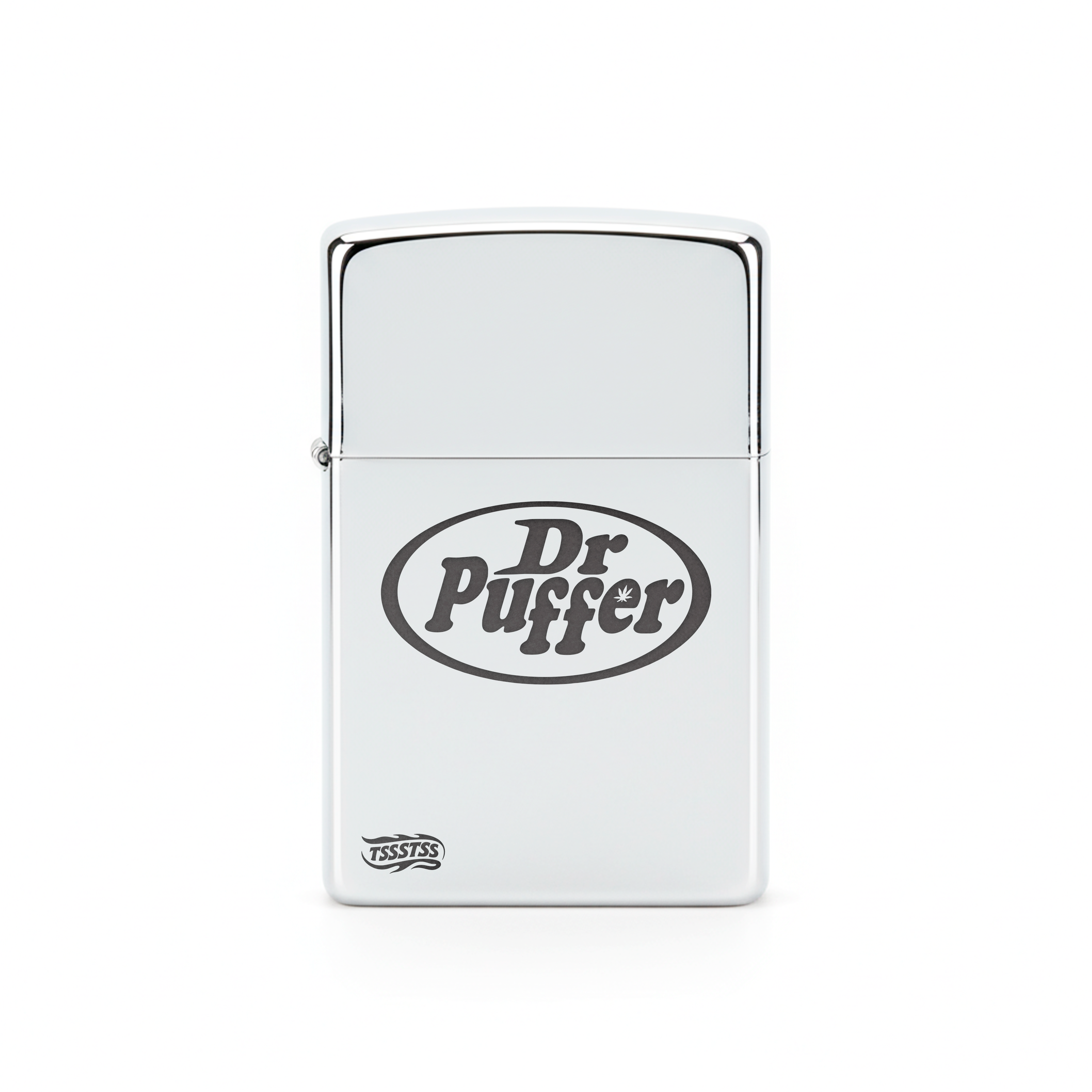 Isqueiro Cromado Polido 'Dr Puffer'