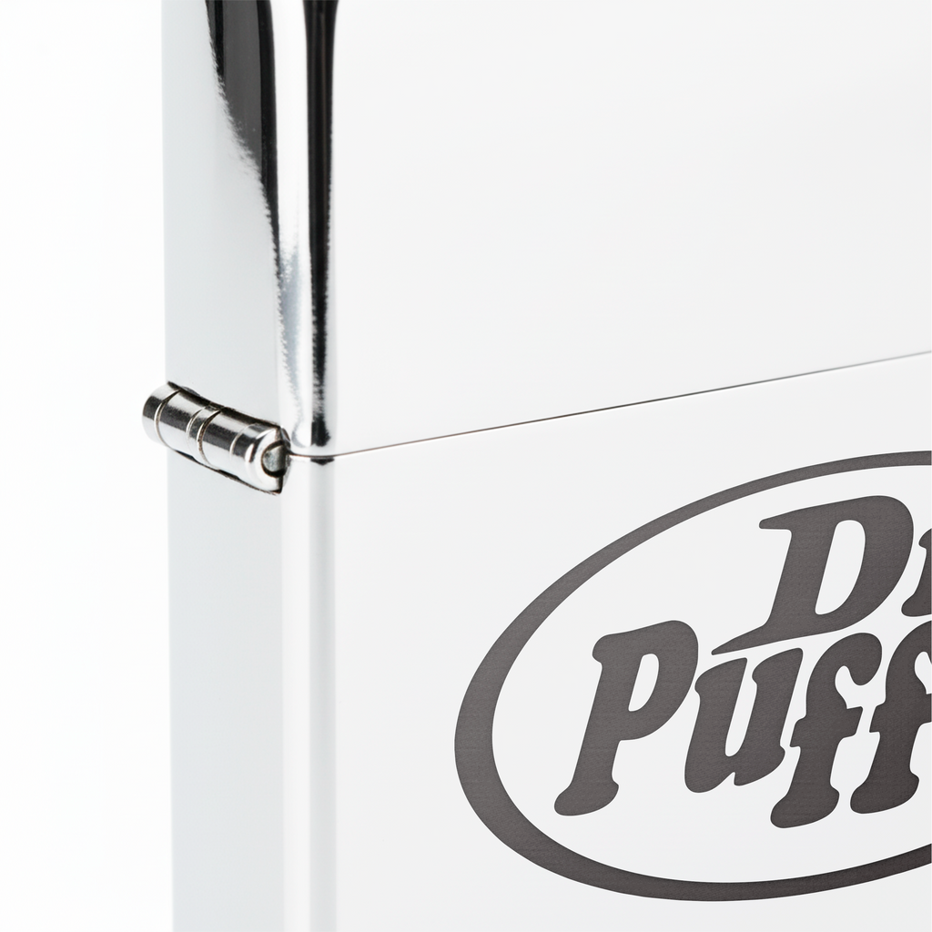 Isqueiro Cromado Polido 'Dr Puffer'