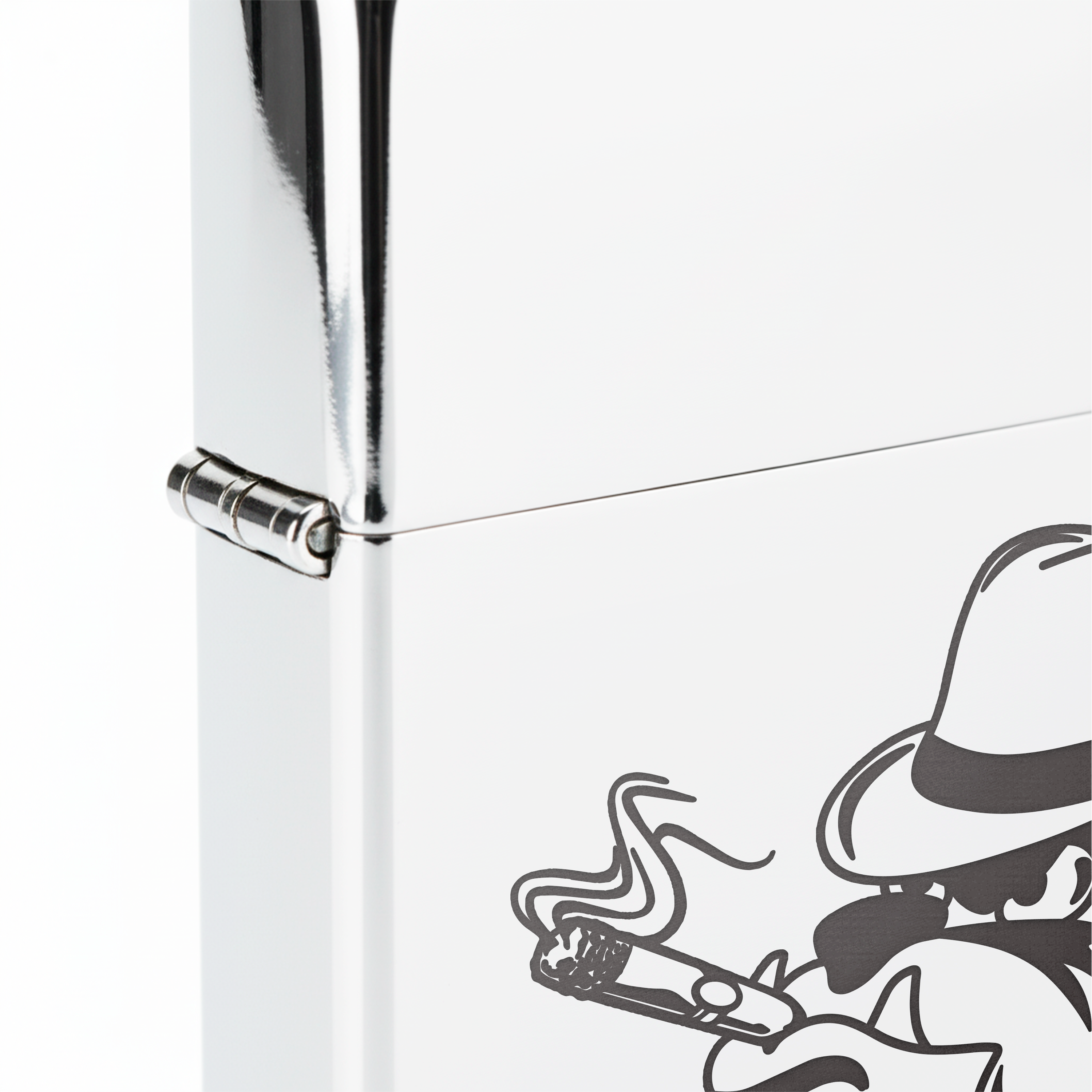 Isqueiro Cromado Polido 'Bulldog OG'