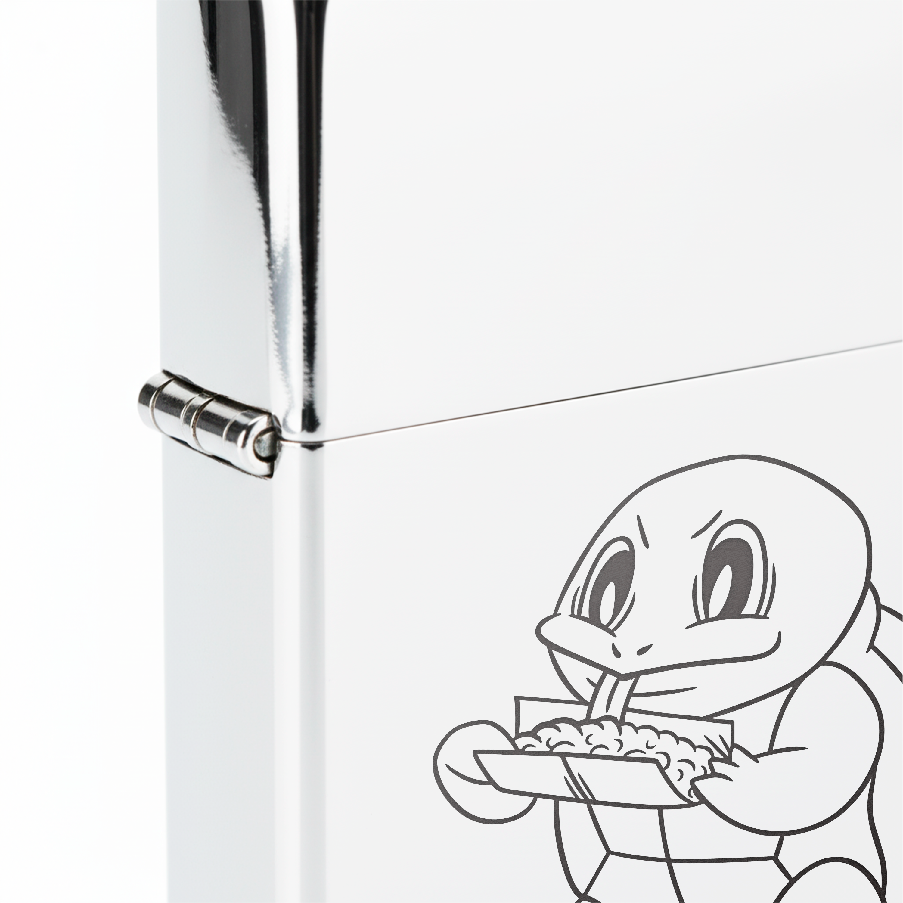 Isqueiro Cromado Polido 'Tokémon'