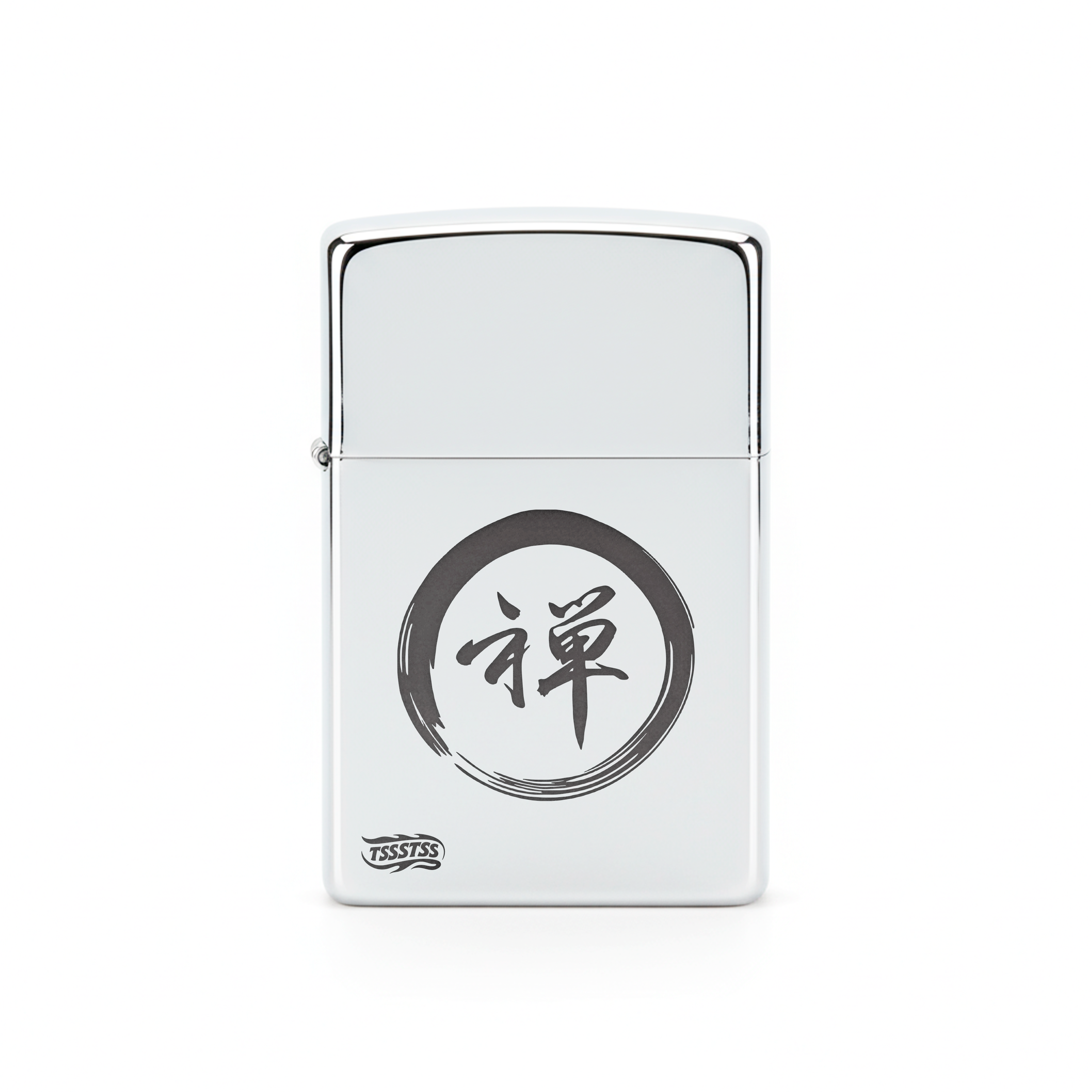 Isqueiro Cromado Polido 'Ensō (円相)'