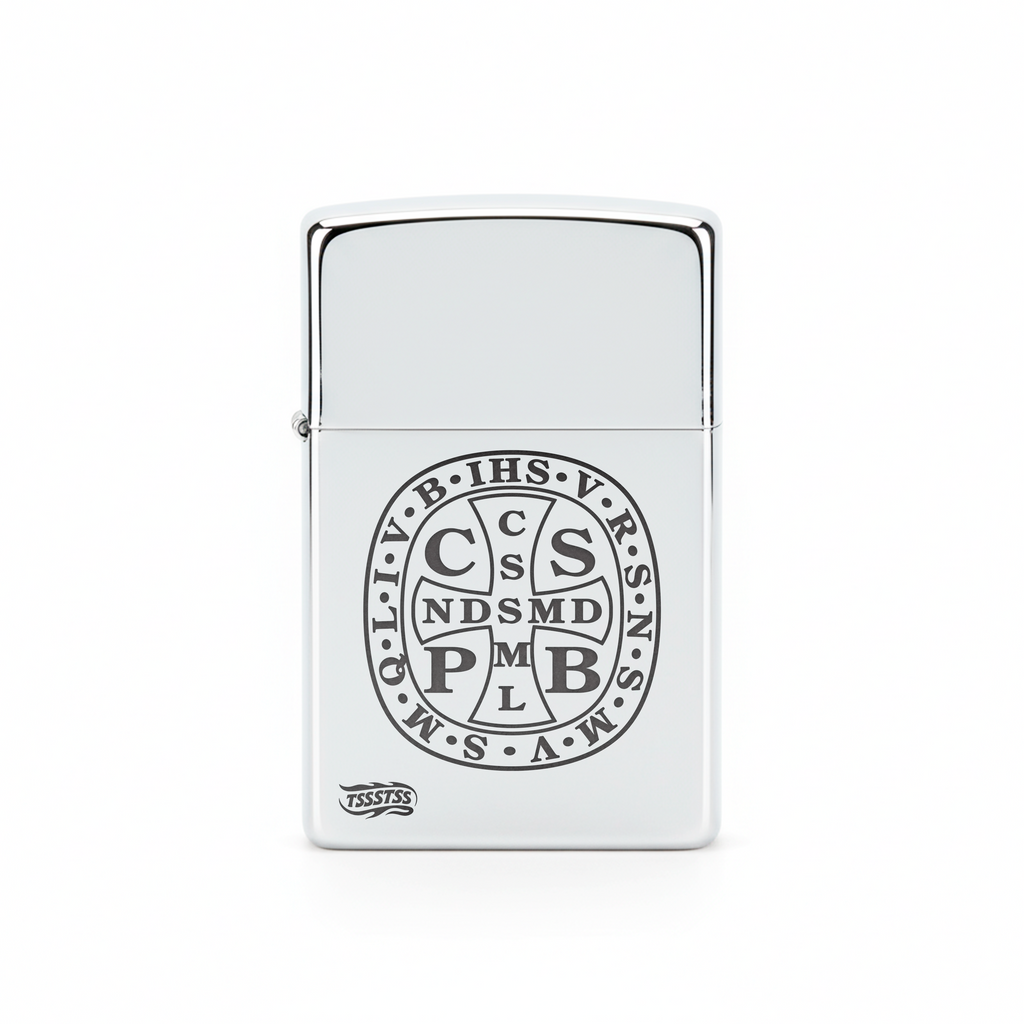 Isqueiro Cromado Polido 'CSPB'